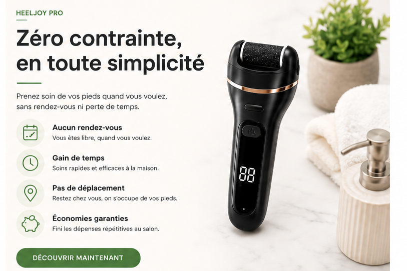 HeelJoy Pro | Dites Adieu Aux Talons Fissurés